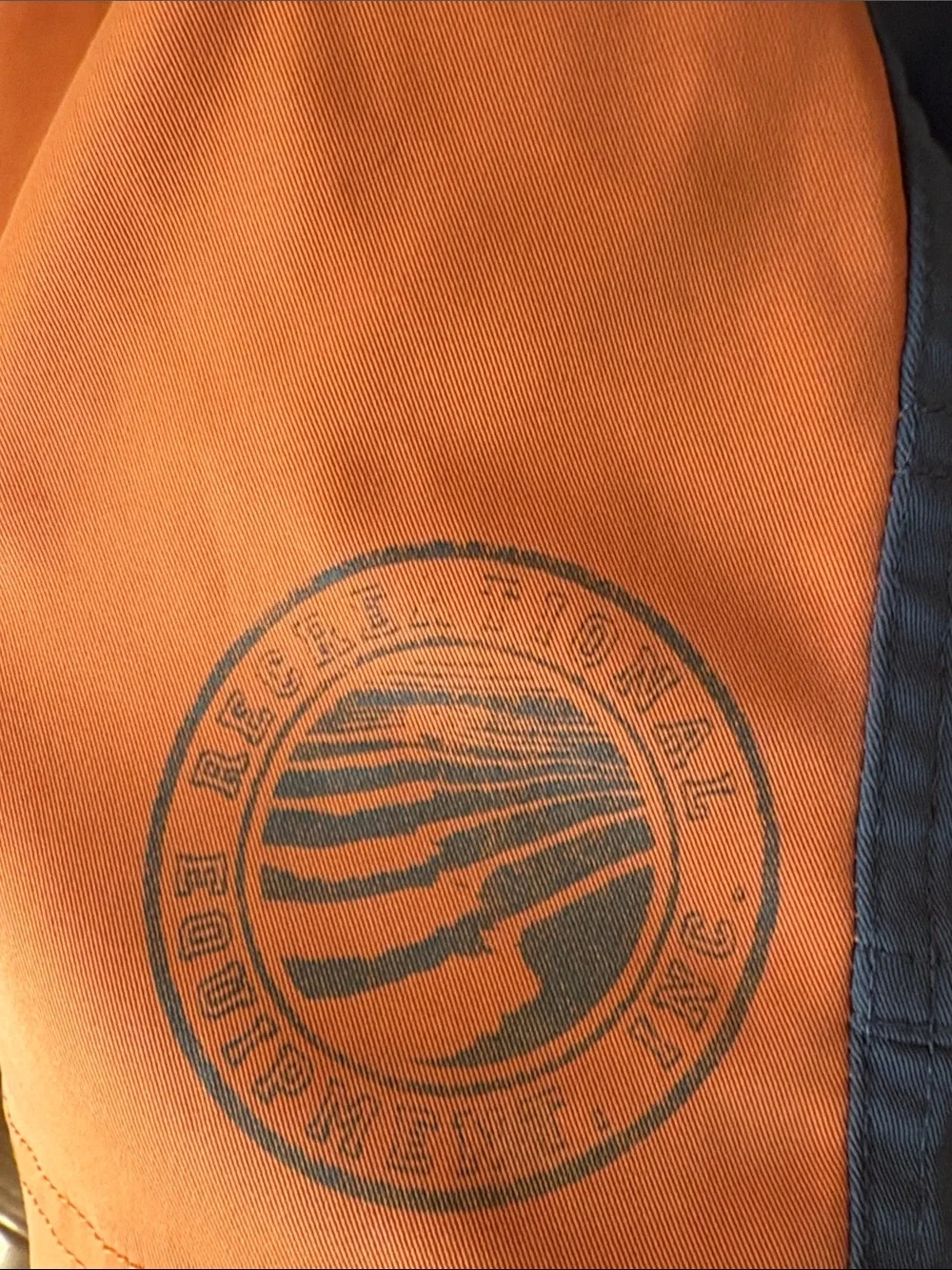 REI Orange and Gray Swim Trunks